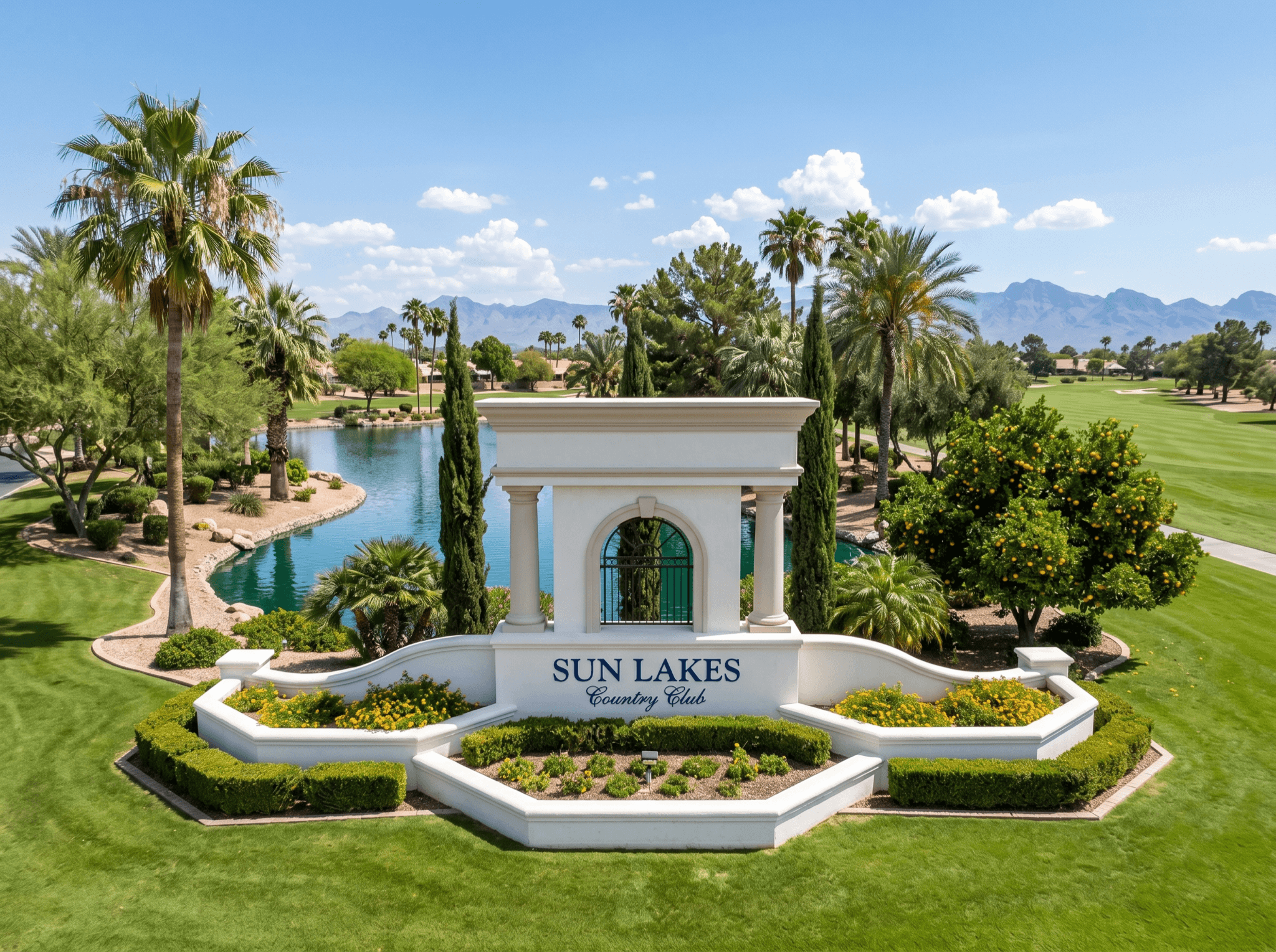 Sun Lakes Country Club — desert golf course and mature neighborhoods