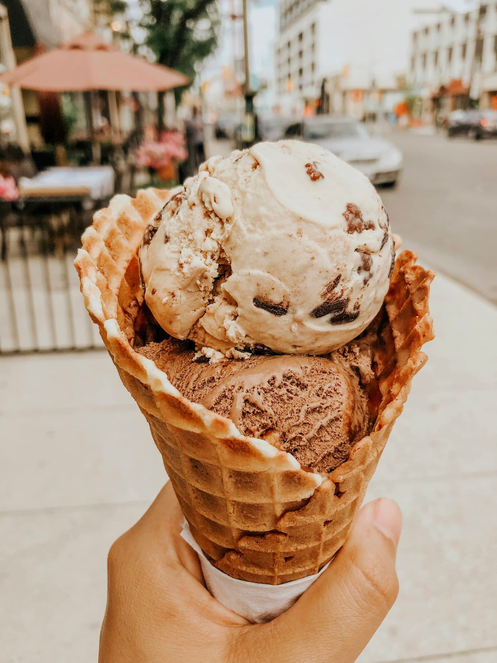 Ice cream sundae