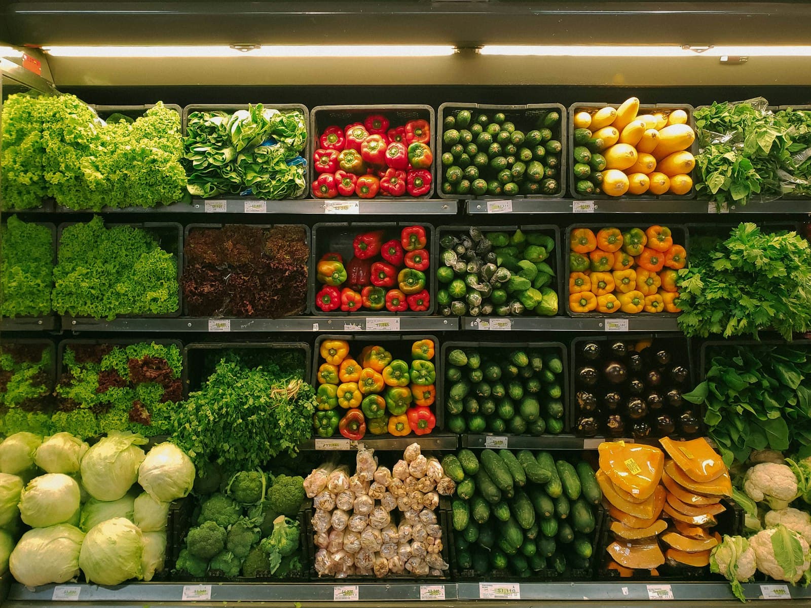 Produce at market